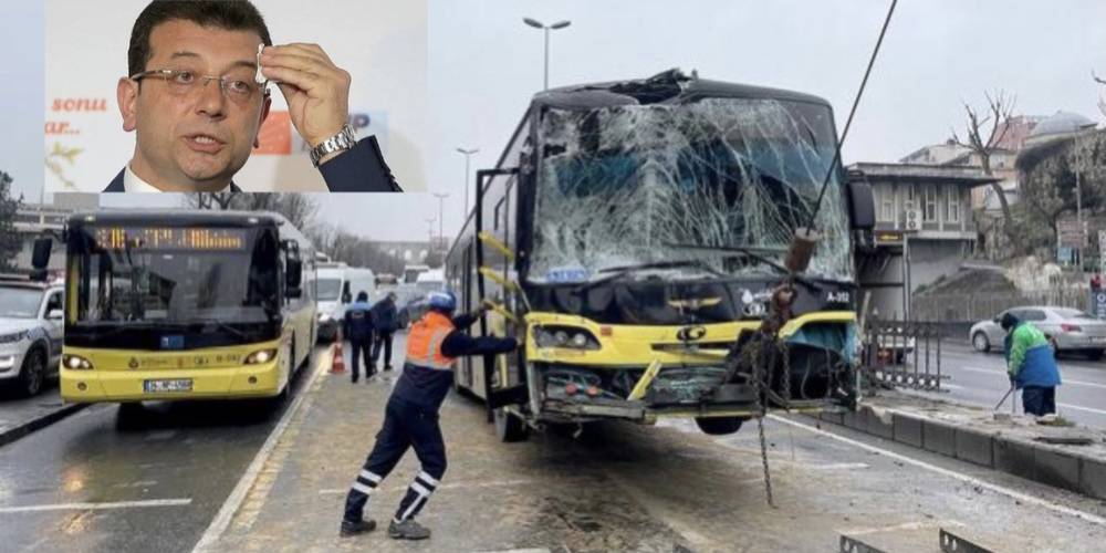İBB’nin iştiraklerinden İETT'nin işlettiği otobüsler, son 3 ayda 16 kazaya karıştı